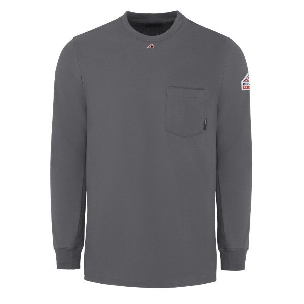Bulwark Long Sleeve FR Shirt in Charcoal